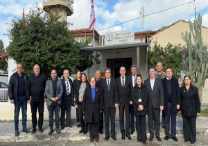 GA Rektr Yurtsever Bakanlnda ehit Aileleri ve Mall Gaziler Derneine ziyaret